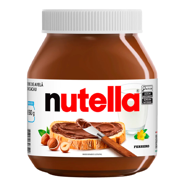 Nutella Creme de Avel� 1 Uni 650g